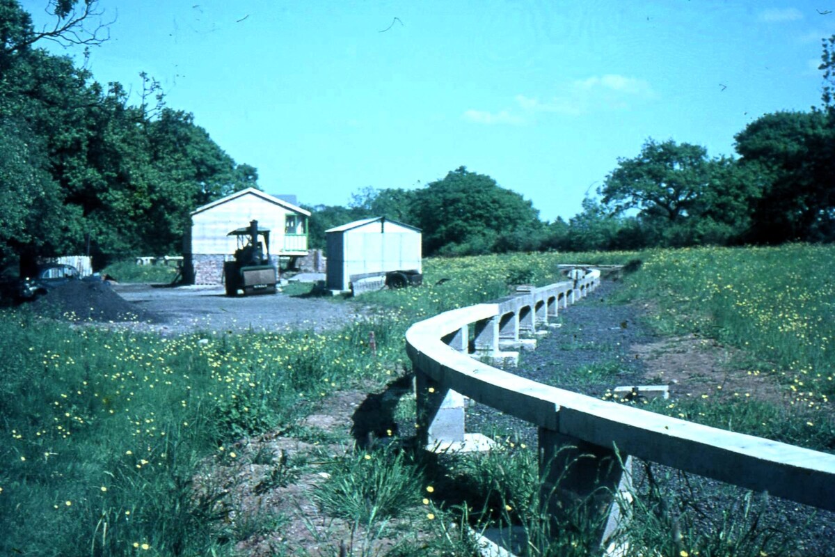 An old archive photo taken back in 1963 when we first moved to the ground